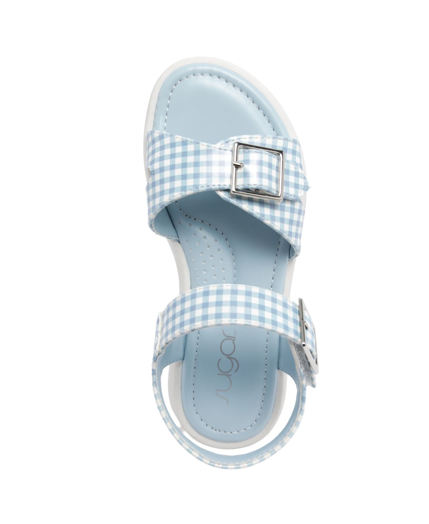 Сандалии Sugar Baylyn Buckle Sandals для девочек, цвет: Светлый синий — фото 4