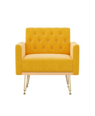 Velvet Armchair Single Chair