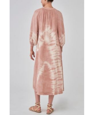 Women's Ocean+Main Tie Dye Gauze Dress with Pockets