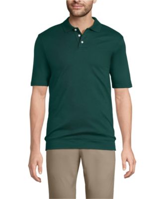 Men's Short Sleeve Banded Bottom Polo Shirt