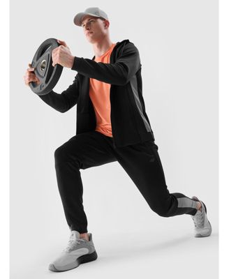 Men's Zipped Hooded Quick-Drying Training Sweatshirt