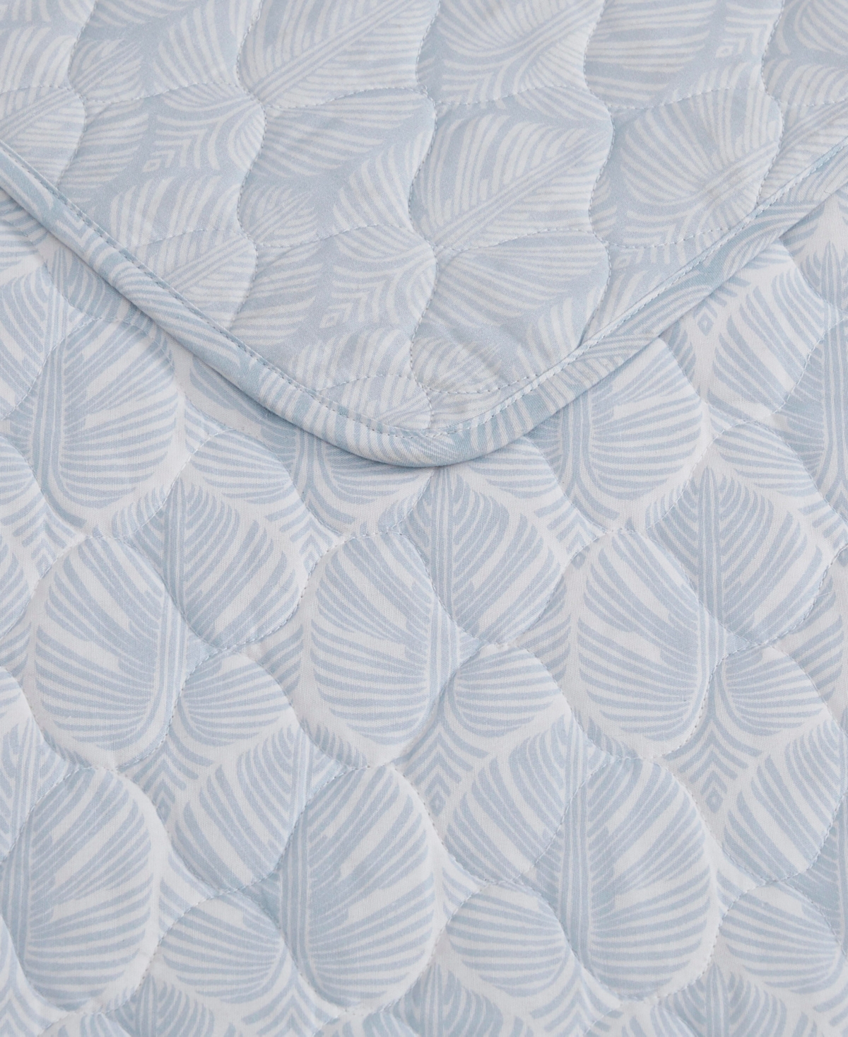 Tommy Bahama Home Line Palms Cotton Reversible 3-Pc. Quilt Set