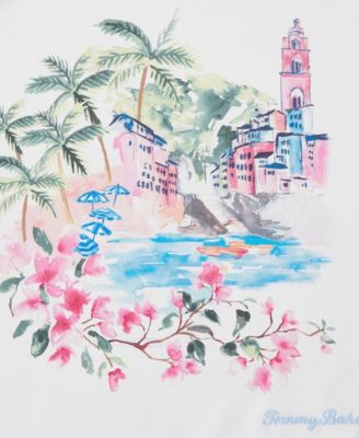 Scenic Cotton Decorative Pillow, 20" x 20"