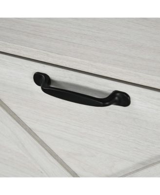 Slim Shoe Cabinet with 2 Flip Drawers and Adjustable Shelves,