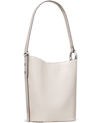 Halo Medium Leather Bucket Bag