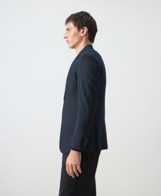 Men's Slim-Fit Pockets Jacket