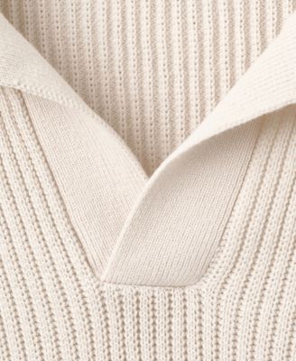 Men's Contrast Trim Cotton Polo Shirt