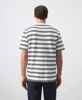 Men's Regular-Fit Striped T-Shirt