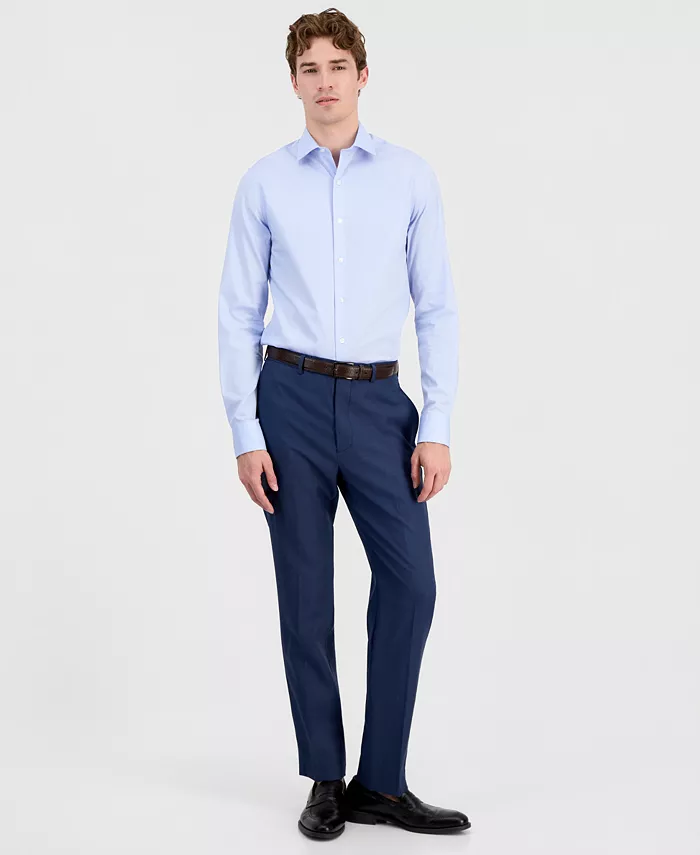 Men's Geometric Pattern Dress Shirt - thumbnail 2