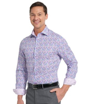 Men's Brighton Floral Print Dress Shirt