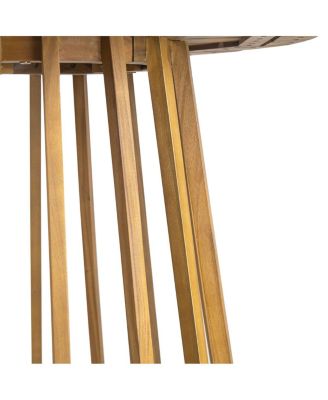 Outdoor Round Top Acacia Wood Dining Table,Round Bistro Table
