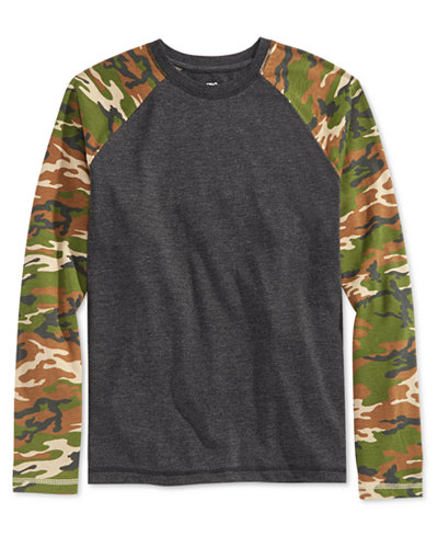 Epic Threads Boys' Camo-Print T-Shirt, Only at Macy's