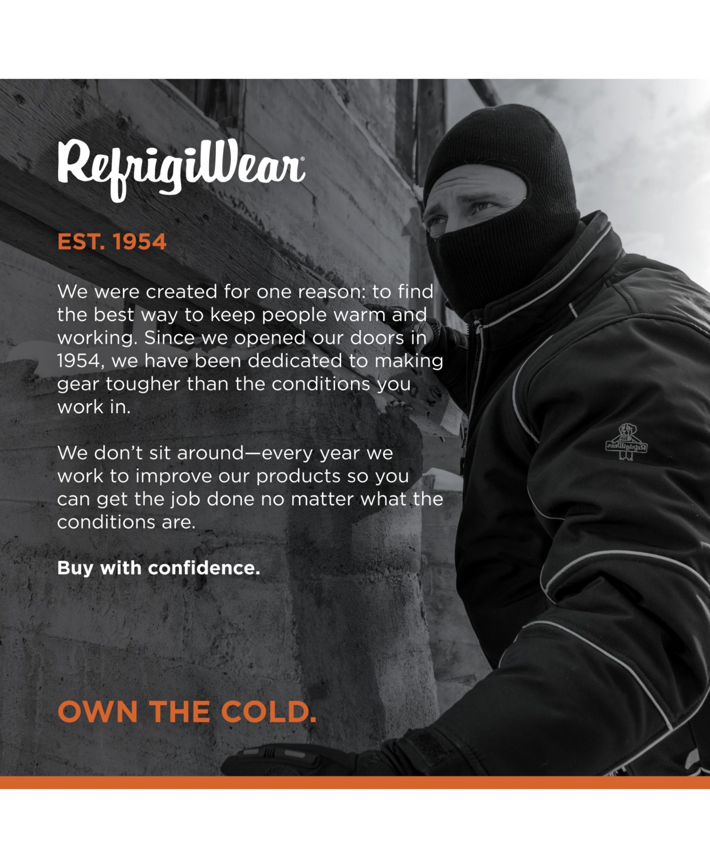 Мужская маска для лица RefrigiWear Silver Magic с отверстиями, цвет: Чёрный — фото 7