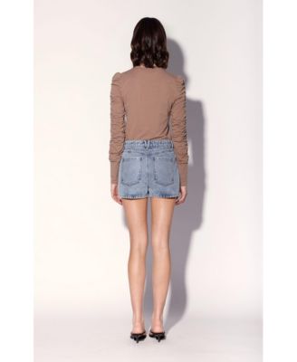 Women's Santino Mid-Rise 5-Pocket Denim Short