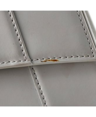 Small Hourglass Top Handle Bag Leather