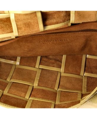 Cassette Stretch Belt Bag Maxi Intrecciato Leather