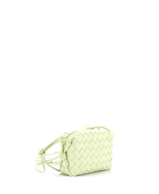 Mini Loop Crossbody Bag Intrecciato Nappa