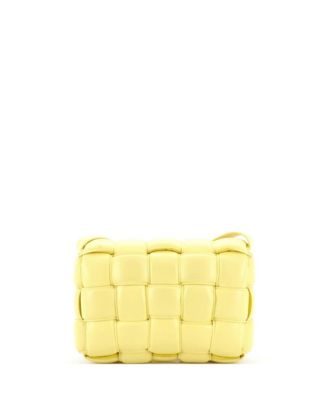 Cassette Crossbody Bag Padded Maxi Intrecciato Leather