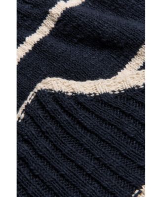Women's Stripe Boat Neck Sweater