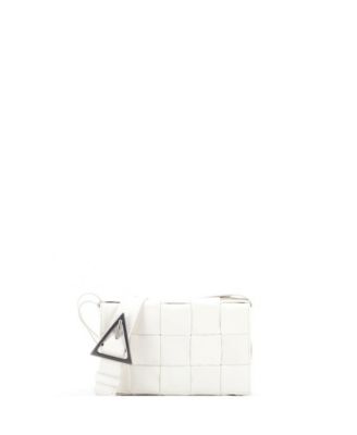 Small Cassette Crossbody Bag Maxi Intrecciato Leather