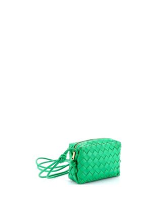 Mini Loop Crossbody Bag Intrecciato Nappa