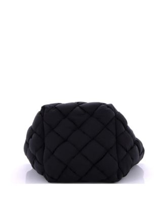 Cassette Paper Tote Intrecciato Nylon