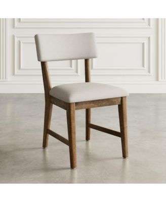 Beck Contemporary Upholstered Split Back Dining Chair (Set of 2)