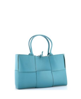 Medium Arco Tote Maxi Intrecciato Leather