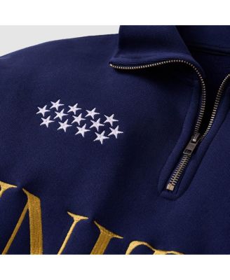 Men's Navy USA 250 Limited Edition Quarter-Zip Polo Sweatshirt