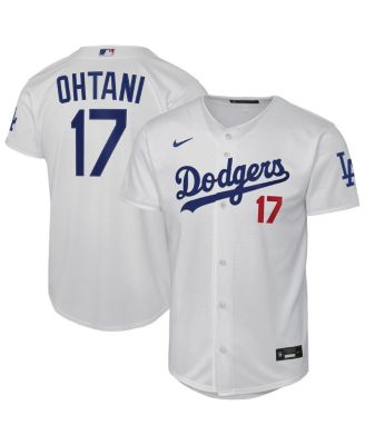 Big Boys and Girls Shohei Ohtani White Los Angeles Dodgers Home Stadium Jersey