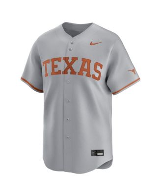 Men's Gray Texas Longhorns Alternate Limited Baseball Jersey