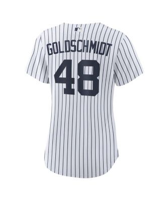 Women's Paul Goldschmidt White New York Yankees Home Replica Jersey