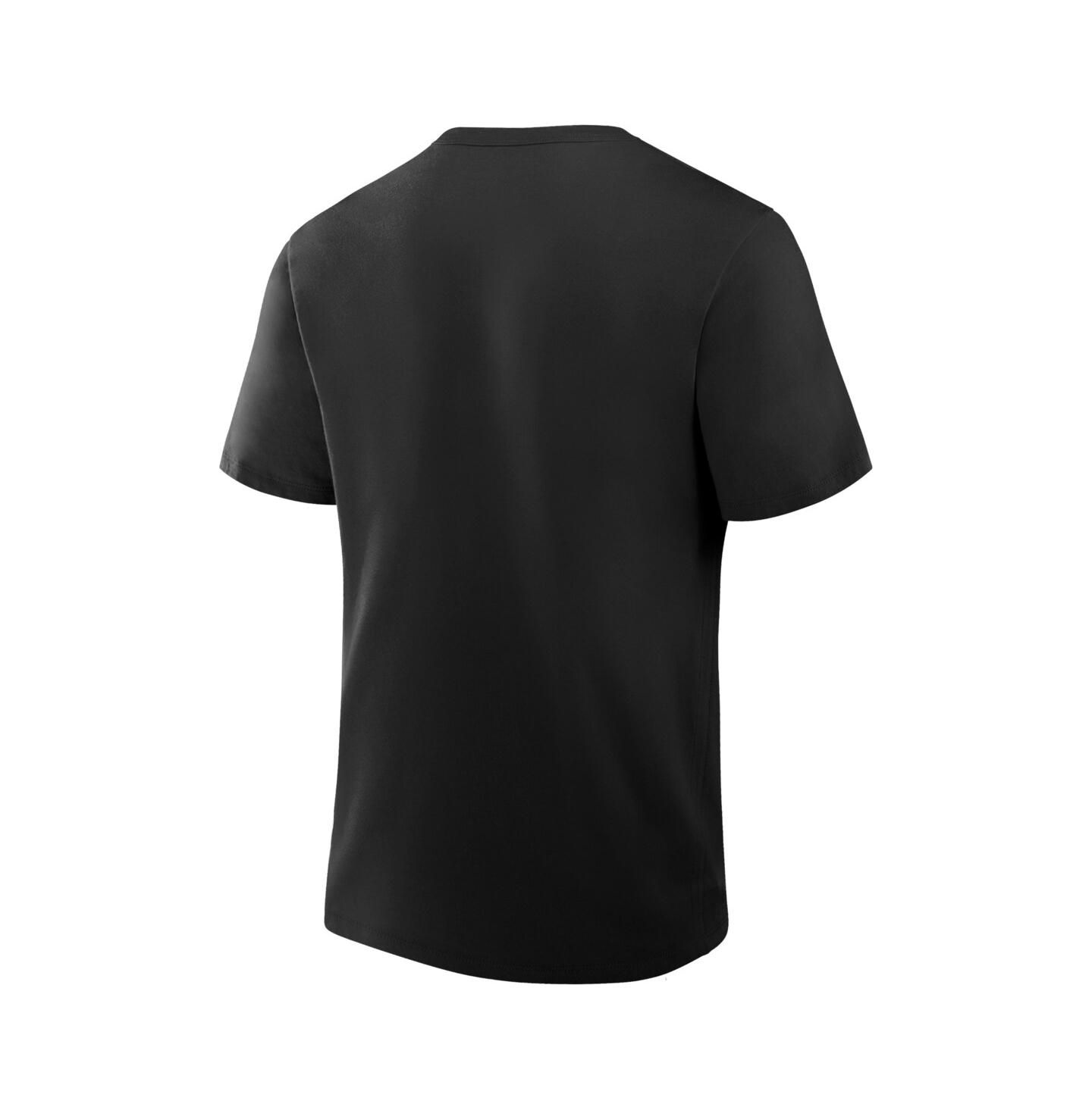 Мужская футболка Fanatics Black Brooklyn Nets Essential Legacy — фото 2