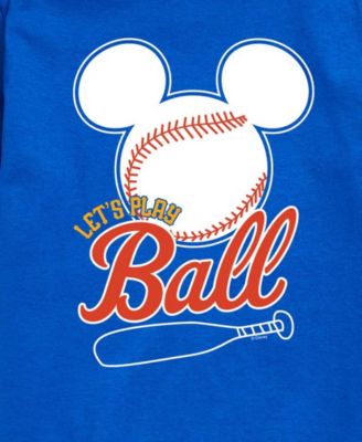 Boys' Toddler 2T-5T Mickey Lets Play Ball  Short-Sleeve Graphic T-Shirt