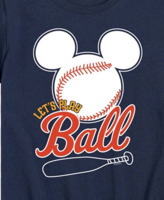 Boys' Toddler 2T-5T Mickey Lets Play Ball  Short-Sleeve Graphic T-Shirt