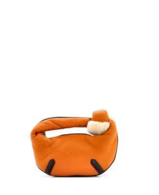 Mini Aviator Jodie Hobo Leather with Shearling