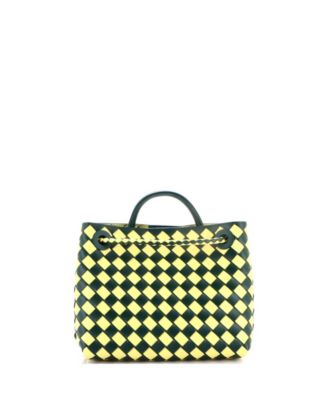 Bicolor Andiamo Top Handle Bag Intrecciato Nappa