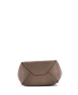 Small Phantom Tie Cabas Tote Leather