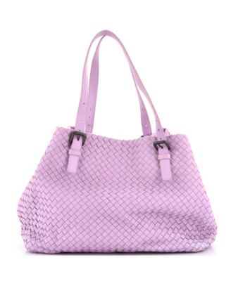 Large A-Shape Tote Intrecciato Nappa
