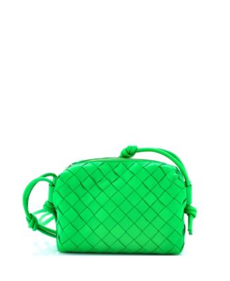 Mini Loop Crossbody Bag Intrecciato Nappa