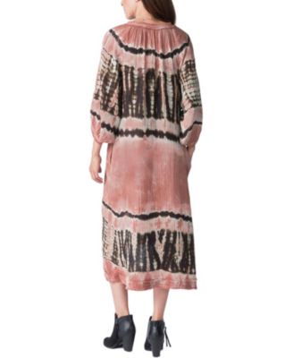 Women's Ocean+Main Tie Dye Gauze Dress with Pockets