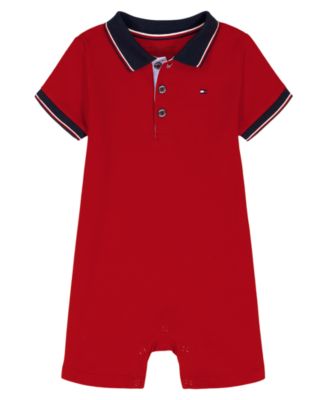 Baby Boys' Polo Short-Sleeve Romper