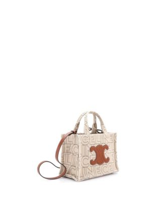 Small Cabas Thais Tote Triomphe Printed Canvas