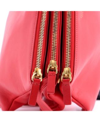 Small Trio Crossbody Bag Leather