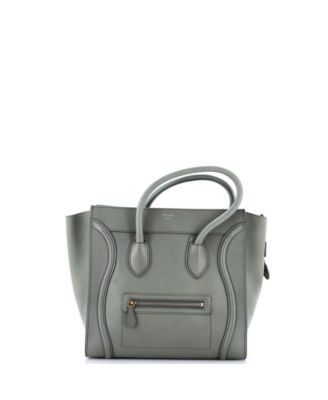 Mini Luggage Bag Smooth Leather