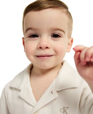 Baby Boys' Novelty Knit Shirt and Shorts, 2-Piece Set