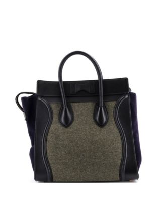 Mini Tricolor Luggage Bag Felt