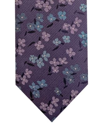 Men's Small Floral Tie