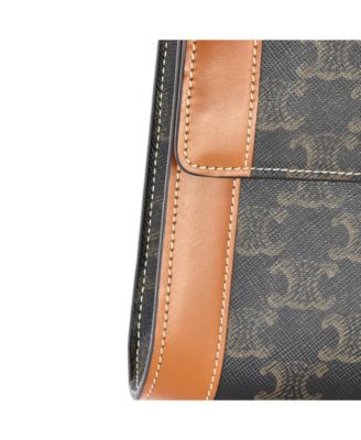 Small Triomphe Crossbody Bag Triomphe Coated Canvas