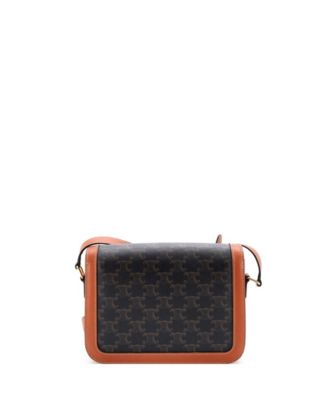 Medium Triomphe Shoulder Bag Triomphe Coated Canvas